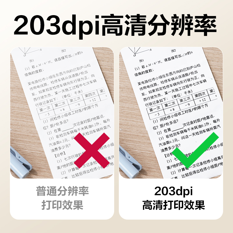 得力X74寸错题打印机108mm(白色)(台)