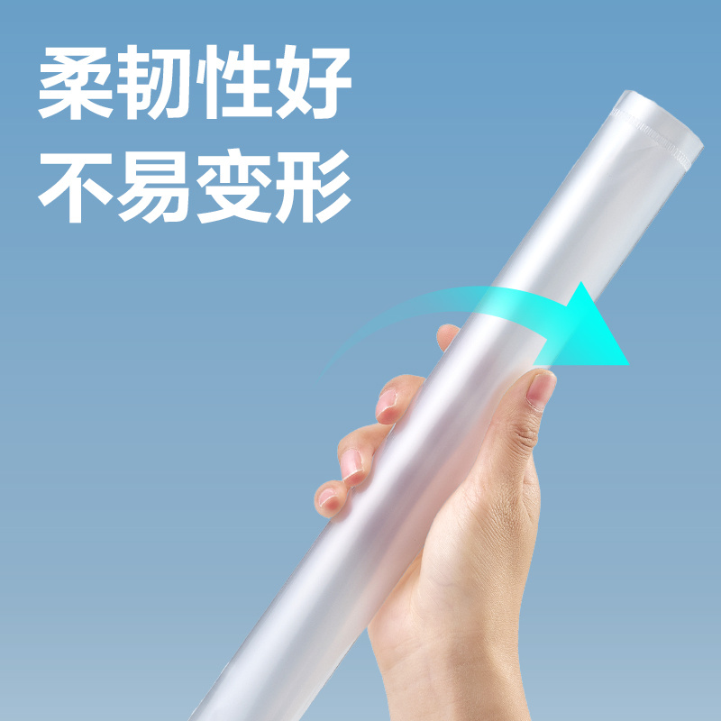得力DP082_A4标准型文件袋(透明)(个)