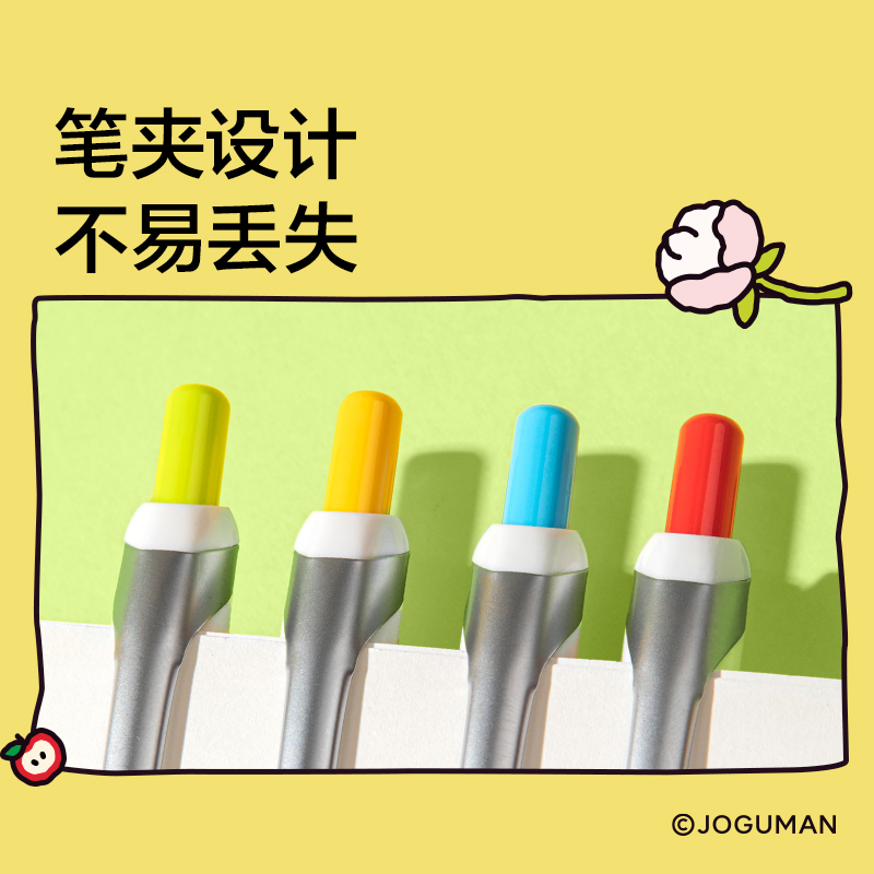 纽赛NS666-Q乔古漫速干按动中性笔0.5mm子弹头(黑)(支)(蓝色款)